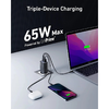 Fali töltő Anker 735 GaNPrime III, 65W, 3A, 1 x USB-A - 2 x USB-C, Fekete A2668311 - 2. kép