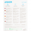 Fali Töltő Anker 312, 20W, 3A, 1 x USB-A - 1 x USB-C, Fehér A2348G21 - 3. kép