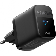 Fali töltő Anker 313, 45W, 3A, 1 x USB-C, Fekete A2643G11