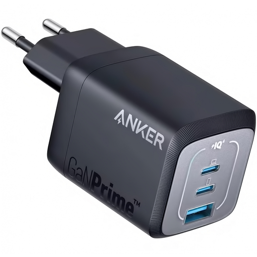 Anker Prime fali töltő, 67W, 5A, 1 x USB-A - 2 x USB-C, Fekete A2669313