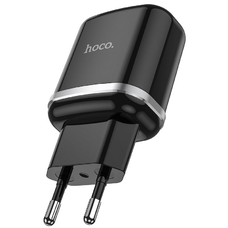 Hálózati USB-A töltő adapter Hoco N3, 18W, 3A, 1 x USB-A, Fekete