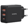 Hálózati töltő Baseus Cube, 30W, 3A, 1 x USB-C - 2 x USB-A, Fekete P10111402113-00 - 0. kép