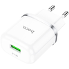 Fali töltő Hoco N3, 18W, 3A, 1 x USB-A, fehér - 0. kép