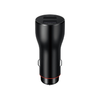 Autós Töltő Huawei CP36, 22.5W, 2.25A, 2 x USB-A, USB-C Kábellel, Sötétszürke 55034029 - 1. kép