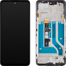 LCD kijelző modul Motorola Edge 20 Lite fekete