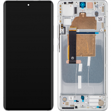 LCD kijelző modul Motorola Edge 30 Fusion, Aurora White