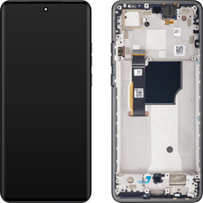 Motorola Edge 40 Neo LCD kijelző modul, L3 verzió, fekete