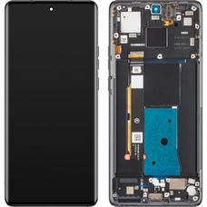 LCD kijelző modul Motorola Edge 40-hez, Eclipse Black