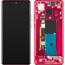 LCD kijelző modul Motorola Edge 40 Viva Magenta