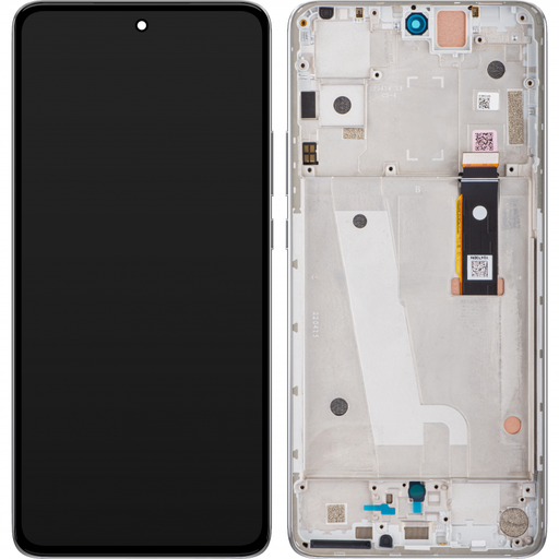 LCD kijelző modul Motorola Edge 30, Szuperhold ezüst