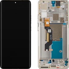 Motorola Edge 50 Pro LCD kijelző modul, Holdfény Gyöngyház