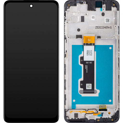 LCD kijelző modul Motorola Moto E32, fekete
