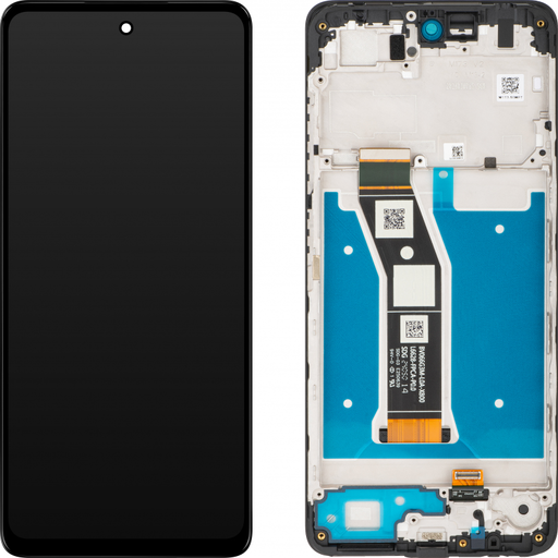 LCD Kijelző Modul Motorola Moto G04s készülékhez, fekete