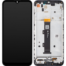 LCD kijelző modul Motorola Moto G20-hoz, fekete