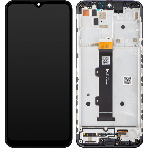 LCD kijelző modul Motorola Moto G20-hoz, fekete