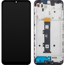 LCD kijelző modul Motorola Moto G30, fekete