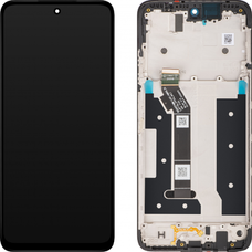 Motorola Moto G35 LCD kijelző modul, fekete