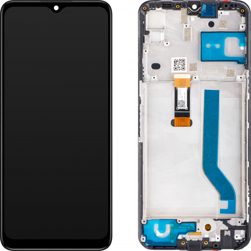 LCD kijelző modul Motorola Moto G50 5G-hez, fekete