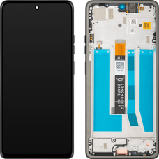 LCD Kijelző Modul Motorola Moto G75, Szénszürke