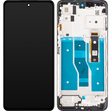 Motorola Moto G82 LCD kijelző modul, Meteorite Gray