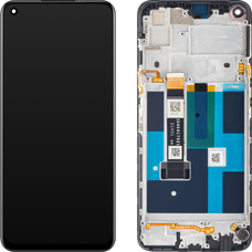 LCD kijelző modul Realme 7-hez, Mist Blue, üvegfólia