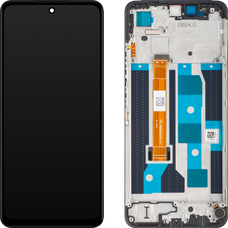LCD kijelző modul Realme C65-hez, fekete