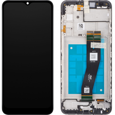 Samsung Galaxy A02s A025G LCD kijelző modul, fekete