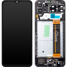 LCD kijelző modul Samsung Galaxy A13 A137-hez, fekete