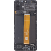 LCD Display Modul Samsung Galaxy M12 M127 készülékhez, Fekete - 1. kép