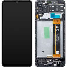 LCD Kijelző Modul Samsung Galaxy M13 M135, Fekete