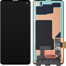 LCD Kijelző Modul Samsung Galaxy S10 G973-hoz, keret nélkül, fekete