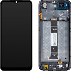 LCD kijelző modul Xiaomi Redmi A2+ / A2, Klasszikus fekete,
