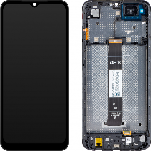 LCD kijelző modul Xiaomi Redmi A2+ / A2, Klasszikus fekete,