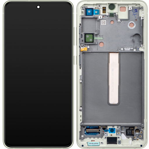Samsung Galaxy S21 FE 5G G990 LCD Kijelző Modul, Zöld