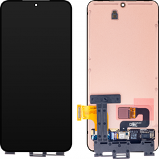 LCD kijelző modul Samsung Galaxy S23 S911-hez, keret nélkül, fekete