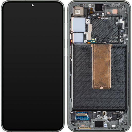 LCD kijelző modul Samsung Galaxy S23+ S916, zöld