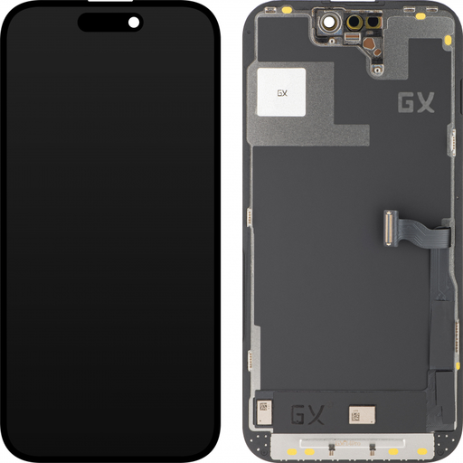 LCD Kijelző Modul GX Apple iPhone 14 Pro-hoz, OLED IC Verzió, Fekete
