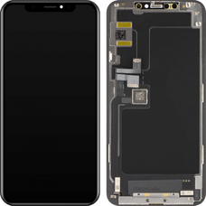 LCD kijelző modul JK Apple iPhone 11 Pro Max - OLED verzió fekete