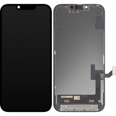 LCD Kijelző Modul JK az Apple iPhone 14 készülékhez, OLED verzió, fekete