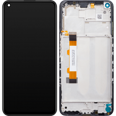 LCD kijelző modul Xiaomi Redmi Note 9T 5G-hez, fekete