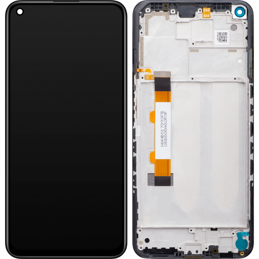 LCD kijelző modul Xiaomi Redmi Note 9T 5G-hez, fekete
