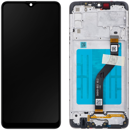 LCD kijelző modul Samsung Galaxy A20s A207, fekete