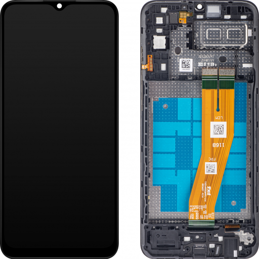 LCD Kijelző Modul Samsung Galaxy A04e A042 fekete