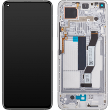 LCD Kijelző Modul Xiaomi Redmi K30S / 10T 5G / 10T Pro 5G, Ezüst