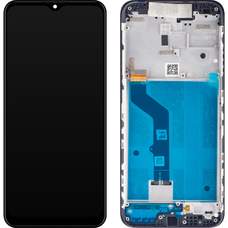 LCD kijelző modul Motorola Moto E7 Plus, Fekete