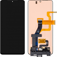 Samsung Galaxy S21 Ultra 5G G998 LCD kijelző modul, keret nélkül, fekete