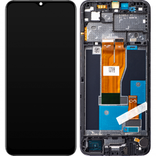 LCD kijelző modul Realme C30 / Narzo 50i Prime, Fekete