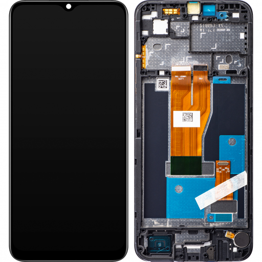 LCD kijelző modul Realme C30 / Narzo 50i Prime, Fekete