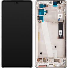 LCD kijelző modul Motorola Edge 20-hoz, Matt Fehér