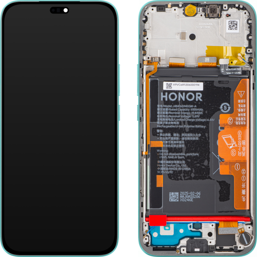 LCD Kijelző Modul Honor 400 Lite-hoz, Akkumulátorral, Marrs Green,